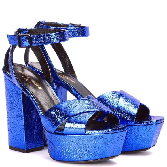 Saint Laurent Farrah 80 Sandals - Picture 2 of 7